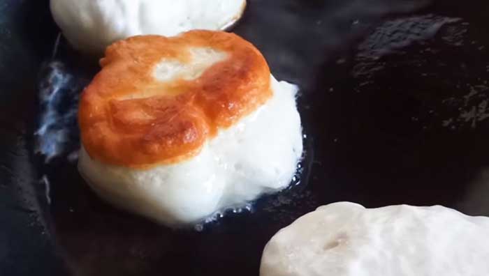 жарить с двух сторон