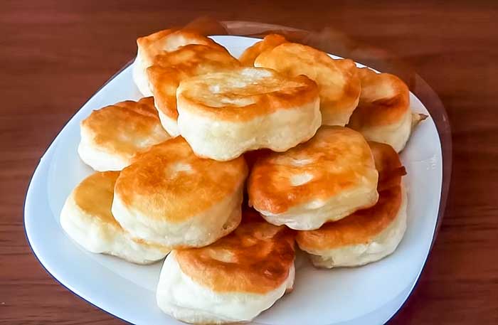Оладьи без яиц готовы