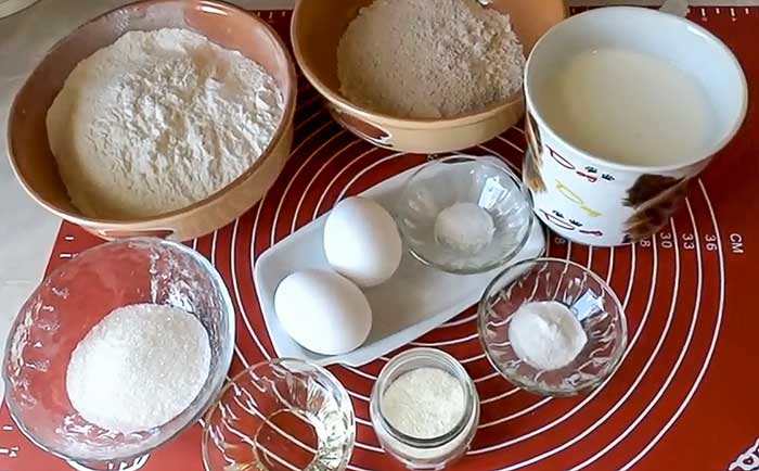 Продукты для овсяных оладий