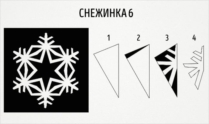 звездочка-снежинка