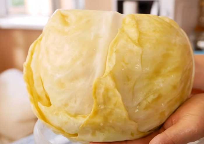 Капуста соленая целиком