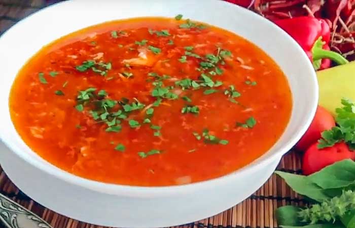 Харчо с курицей