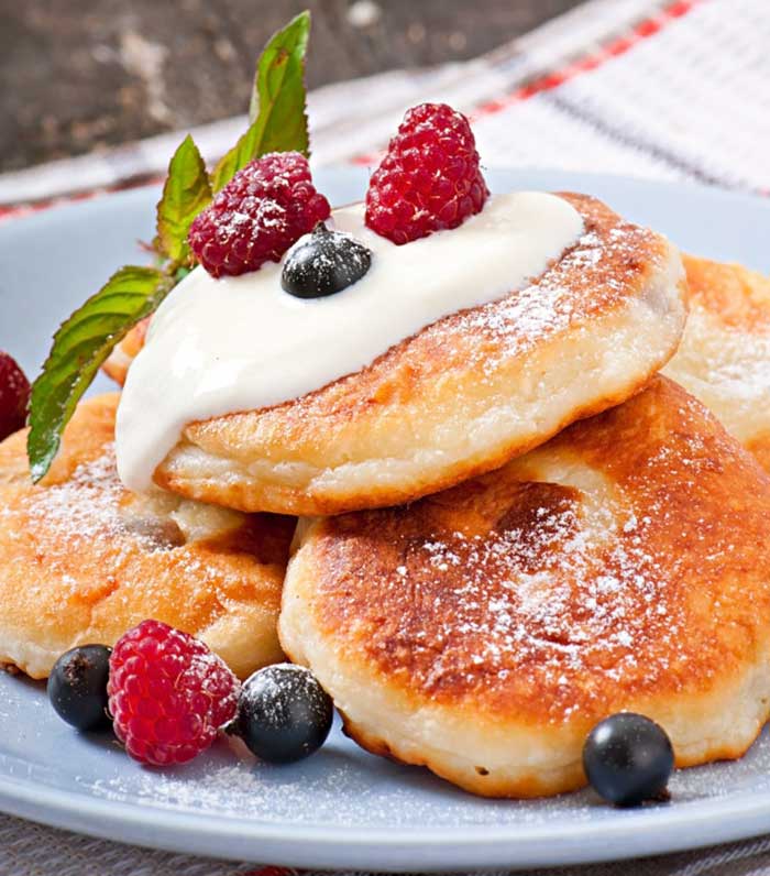 Сырники с манкой